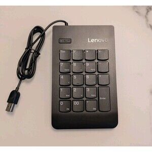 NEW Lenovo Gen II USB Wired 10-Key Numpad Accounting Data Entry for Laptop or PC